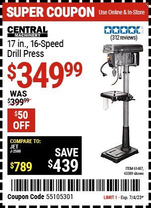 Harbor Freight Weekly Ad Flyer Specials June 19 to July 4, 2023