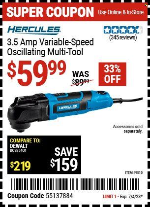 Harbor Freight Weekly Ad Flyer Specials June 19 to July 4, 2023