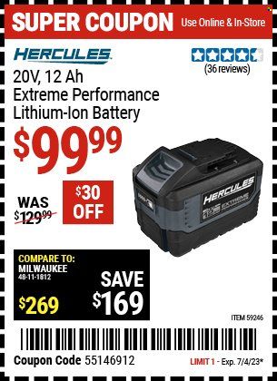 Harbor Freight Weekly Ad Flyer Specials June 19 to July 4, 2023