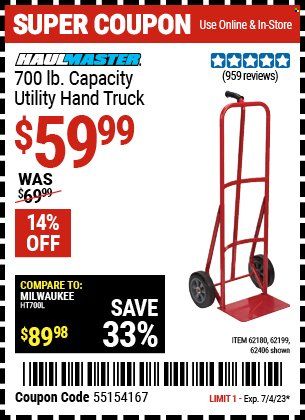 Harbor Freight Weekly Ad Flyer Specials June 19 to July 4, 2023