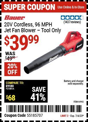 Harbor Freight Weekly Ad Flyer Specials June 19 to July 4, 2023
