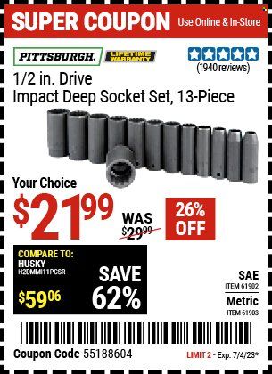 Harbor Freight Weekly Ad Flyer Specials June 19 to July 4, 2023