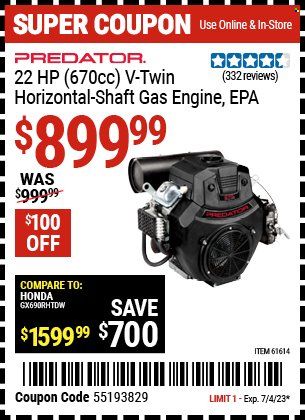 Harbor Freight Weekly Ad Flyer Specials June 19 to July 4, 2023