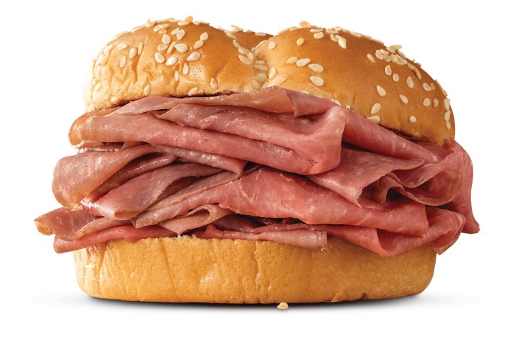Get 5 Classic Roast Beef Sandwiches for $5 with In-app and Online Arby’s Orders: Account Holders Only Get 5 Classic Roast Beef Sandwiches for $5 with In-app and Online Arby’s Orders: Account Holders Only