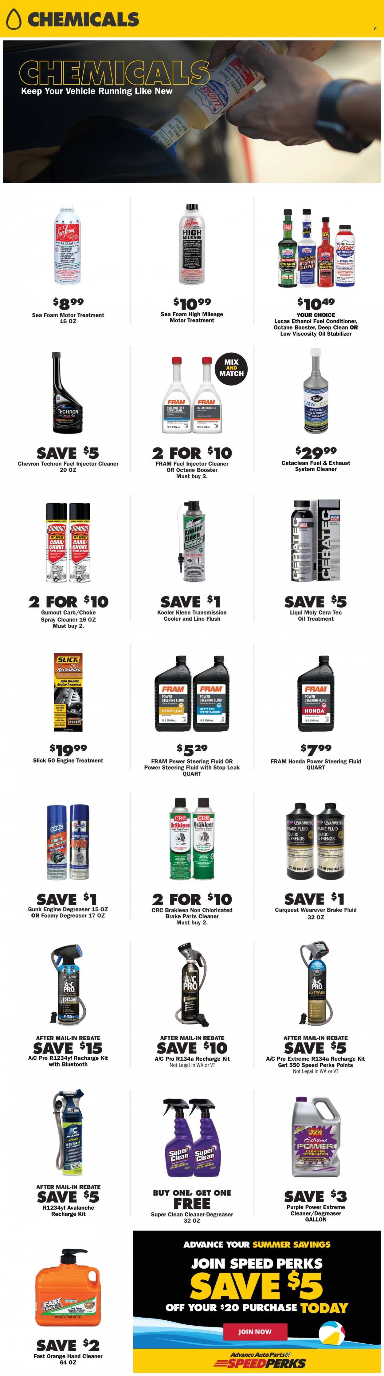 Advance Auto Parts Weekly Ad Flyer Specials June 22 to August 16, 2023