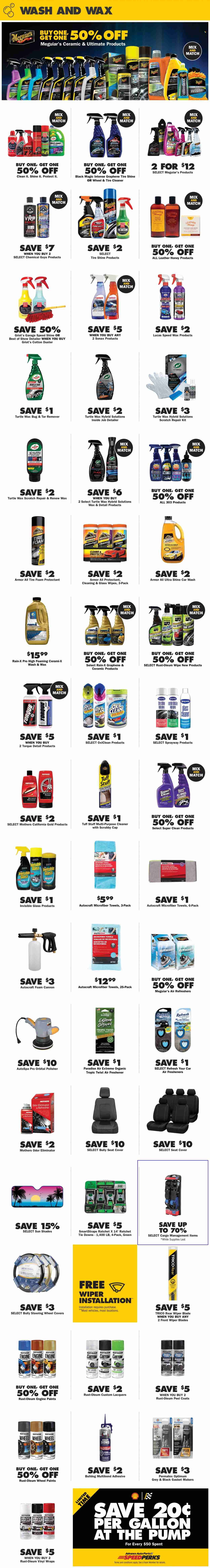 Advance Auto Parts Weekly Ad Flyer Specials June 22 to August 16, 2023