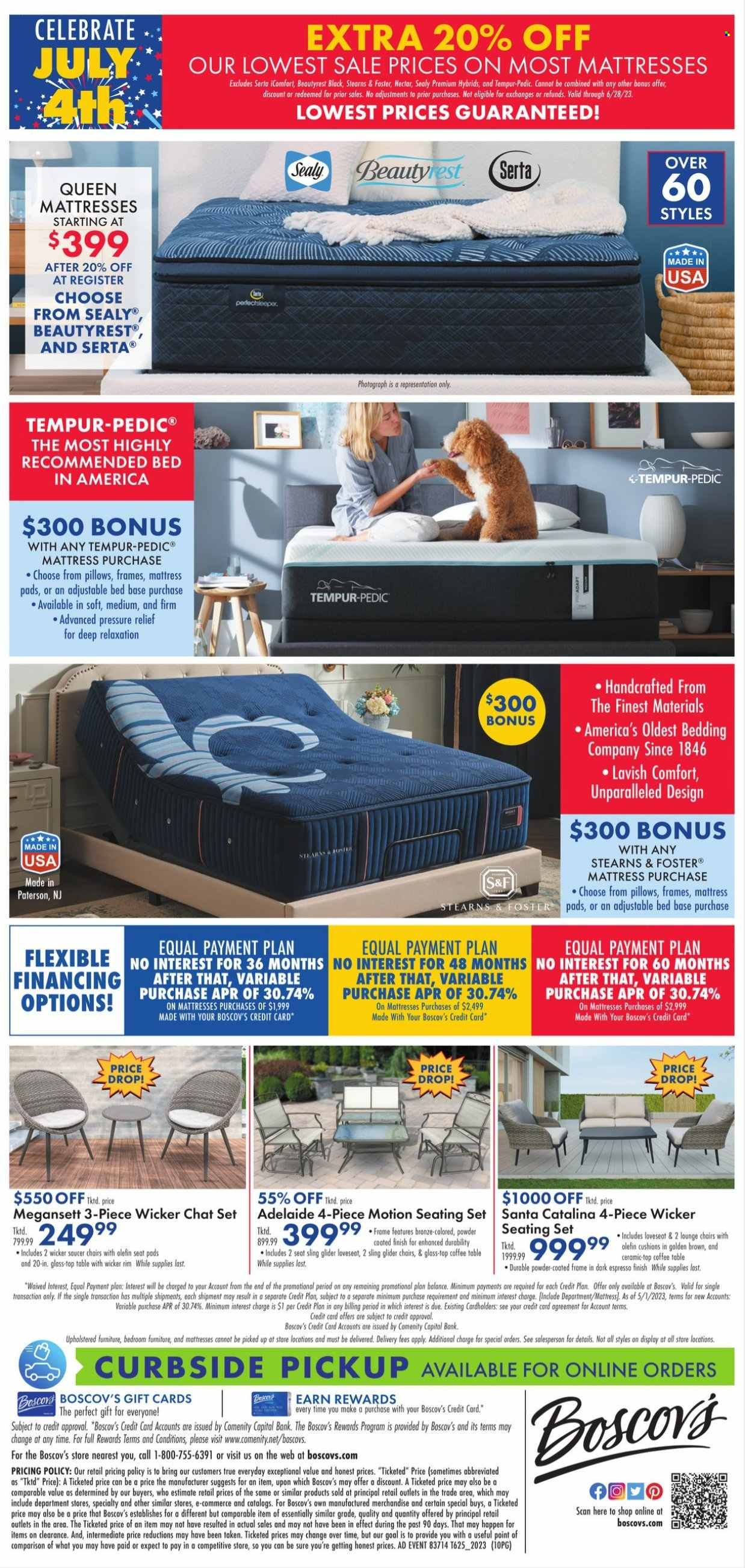 Boscov's (CT, DE, MD, NJ, NY, PA) Weekly Ad Flyer Specials June 25 to June 28, 2023