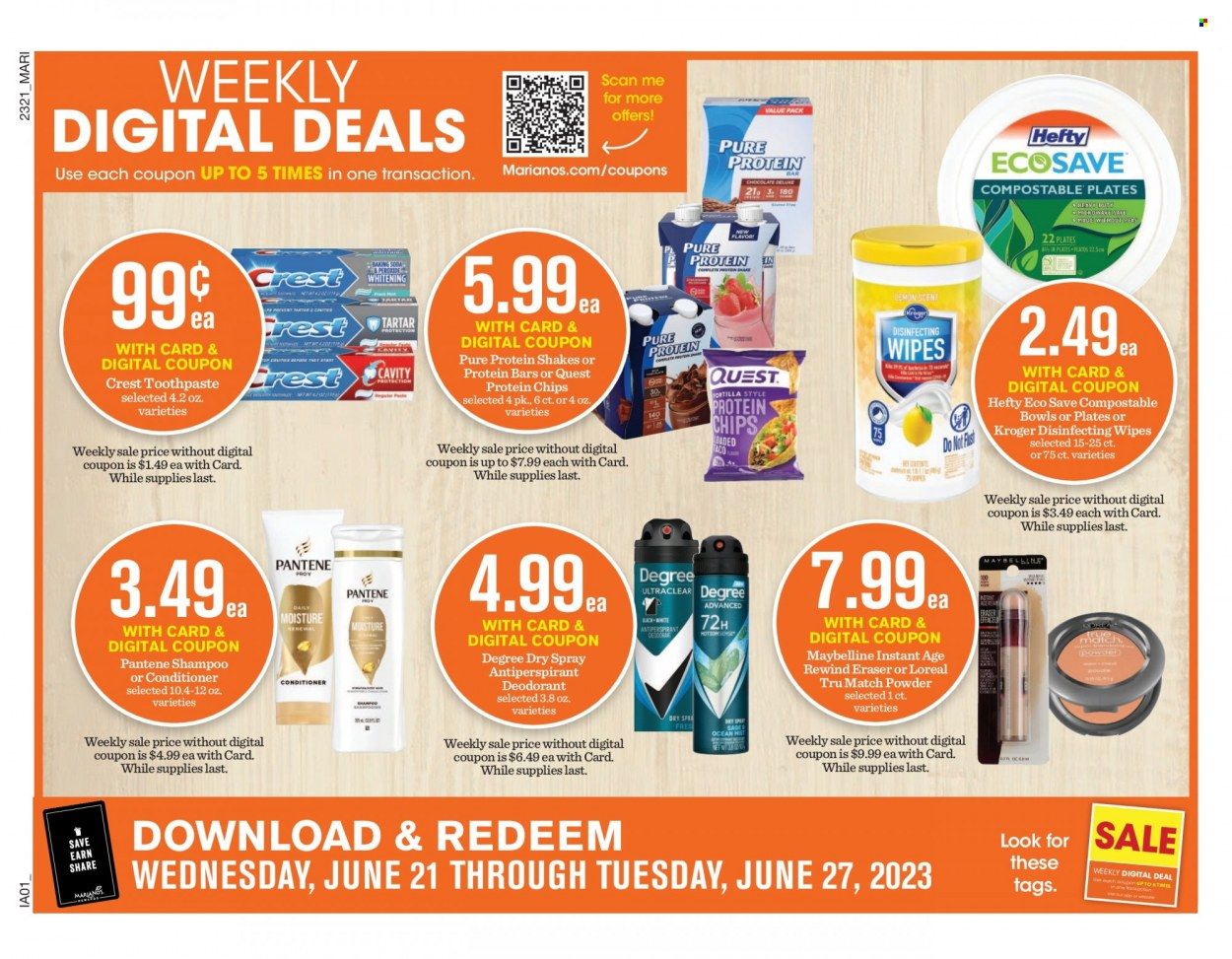 Mariano’s (IL) Weekly Ad Flyer Specials June 21 to June 27, 2023