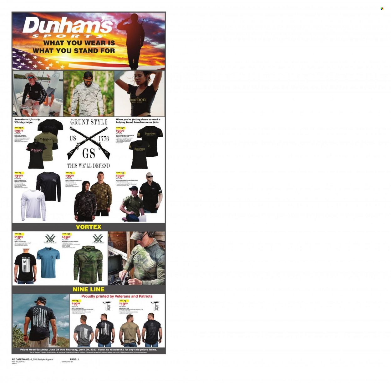 Dunham's Sports (AL, AR, GA, KY, MO, NC, OK, TN, VA) Weekly Ad Flyer Specials June 24 to June 29, 2023