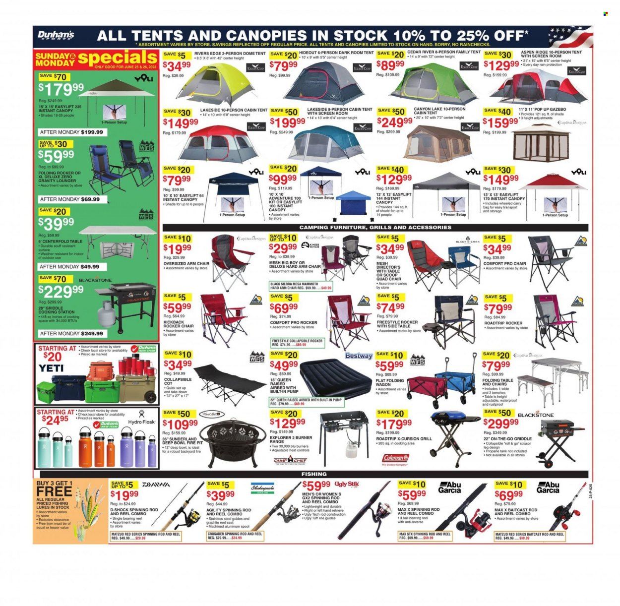 Dunham's Sports (AL, AR, GA, KY, MO, NC, OK, TN, VA) Weekly Ad Flyer Specials June 24 to June 29, 2023