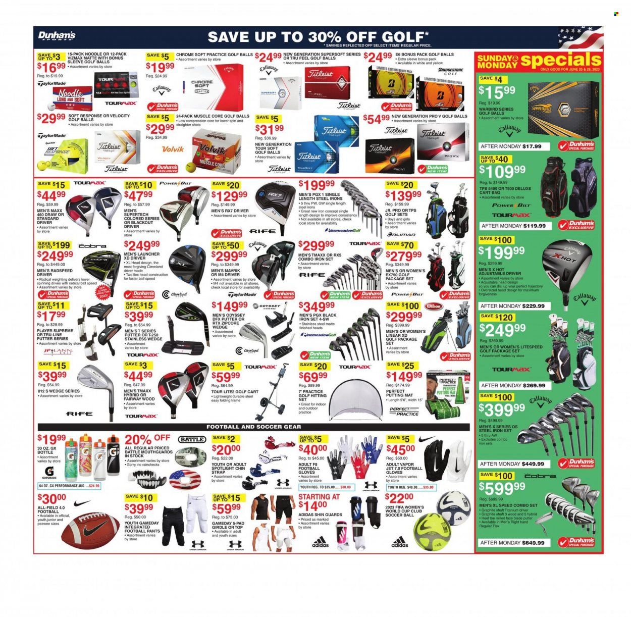 Dunham's Sports (AL, AR, GA, KY, MO, NC, OK, TN, VA) Weekly Ad Flyer Specials June 24 to June 29, 2023