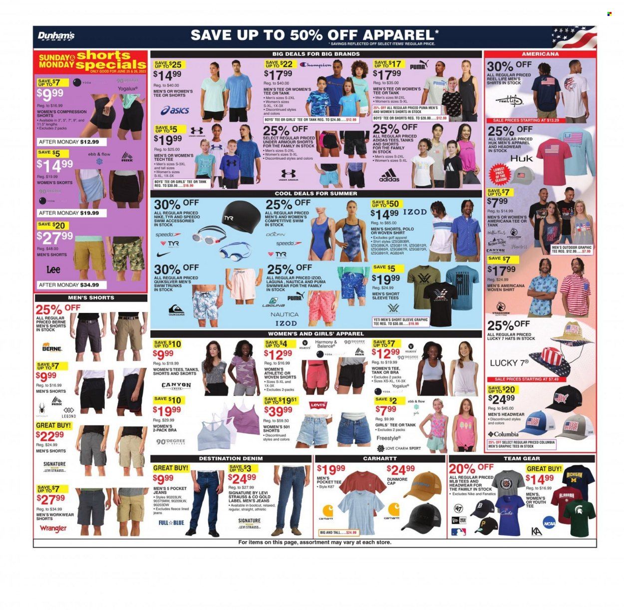 Dunham's Sports (AL, AR, GA, KY, MO, NC, OK, TN, VA) Weekly Ad Flyer Specials June 24 to June 29, 2023