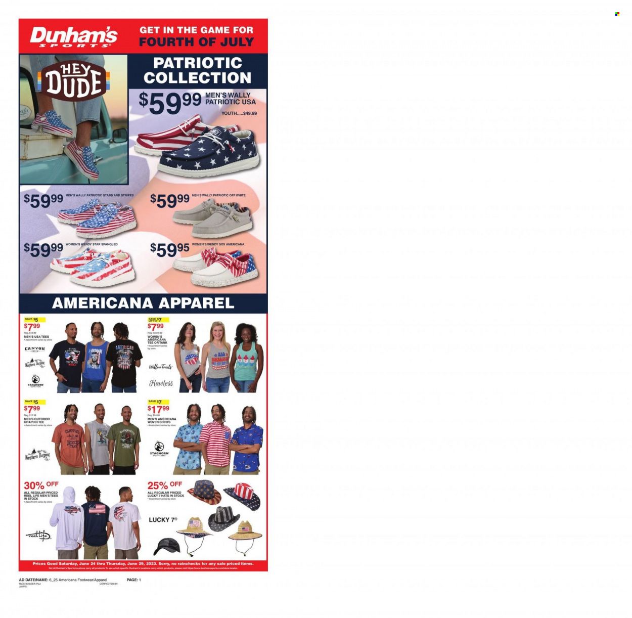 Dunham's Sports (AL, AR, GA, KY, MO, NC, OK, TN, VA) Weekly Ad Flyer Specials June 24 to June 29, 2023