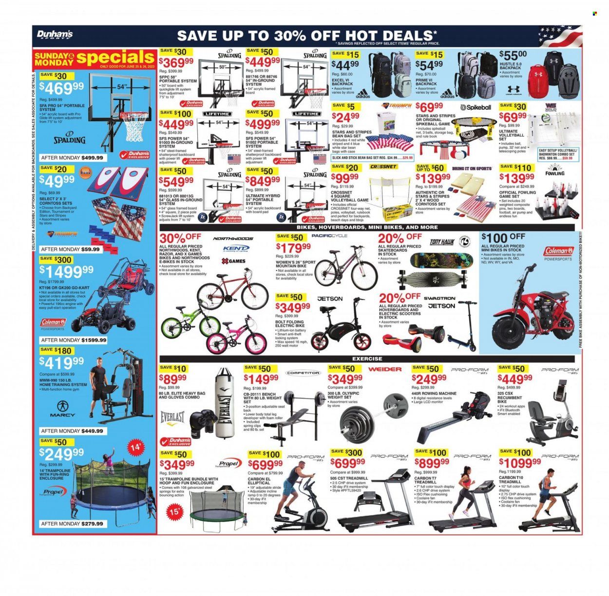 Dunham's Sports (AL, AR, GA, KY, MO, NC, OK, TN, VA) Weekly Ad Flyer Specials June 24 to June 29, 2023