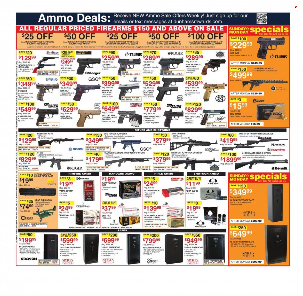 Dunham's Sports (AL, AR, GA, KY, MO, NC, OK, TN, VA) Weekly Ad Flyer Specials June 24 to June 29, 2023