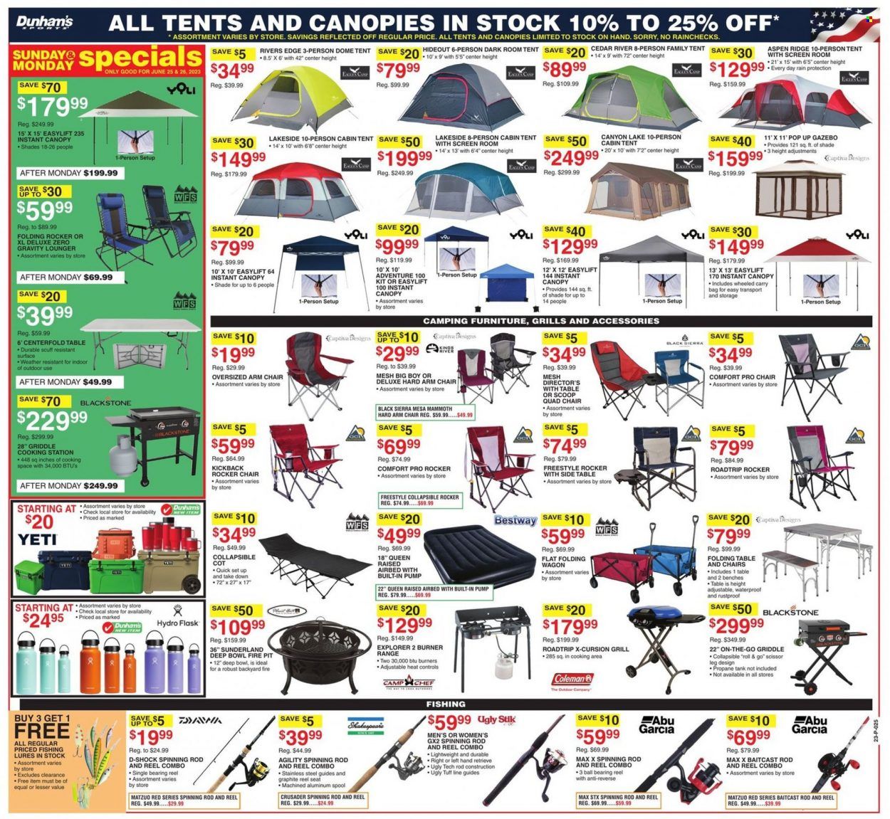 Dunham's Sports (IN, KY, MI, MN, OH, PA, SD, WI, WV) Weekly Ad Flyer Specials June 24 to June 29, 2023