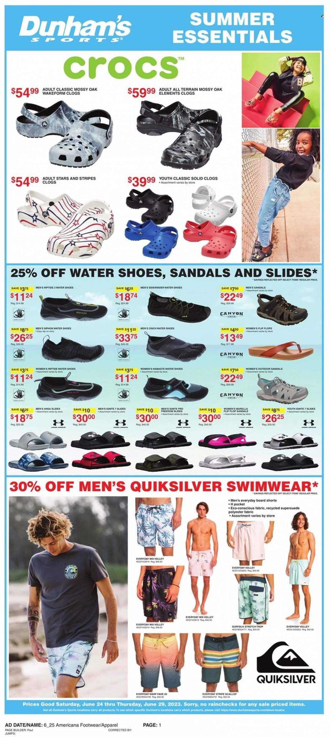 Dunham's Sports (IN, KY, MI, MN, OH, PA, SD, WI, WV) Weekly Ad Flyer Specials June 24 to June 29, 2023