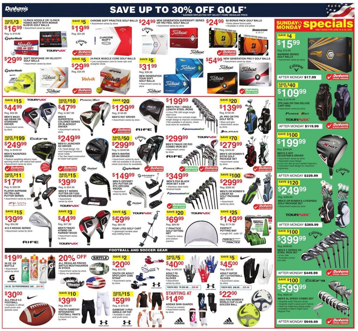 Dunham's Sports (IN, KY, MI, MN, OH, PA, SD, WI, WV) Weekly Ad Flyer Specials June 24 to June 29, 2023