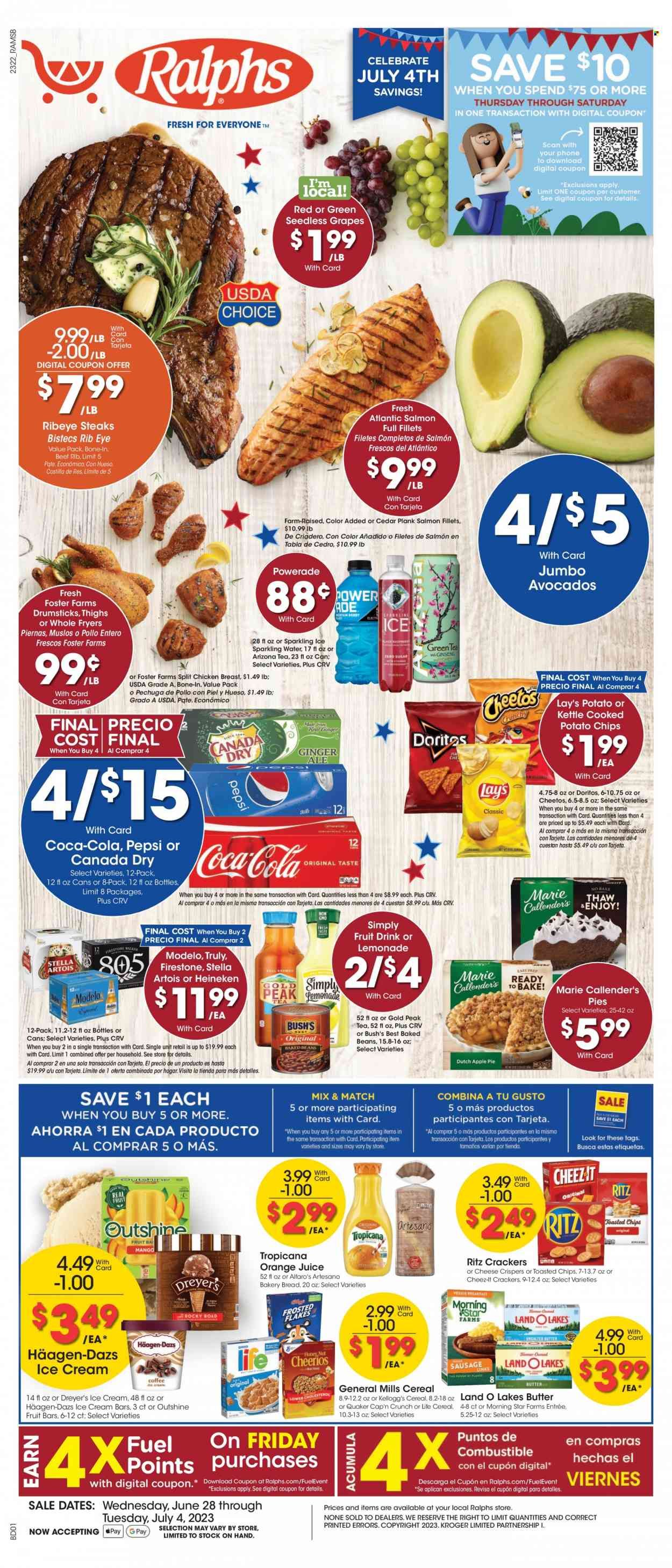 Ralphs (CA) Weekly Ad Flyer Specials June 28 to July 4, 2023