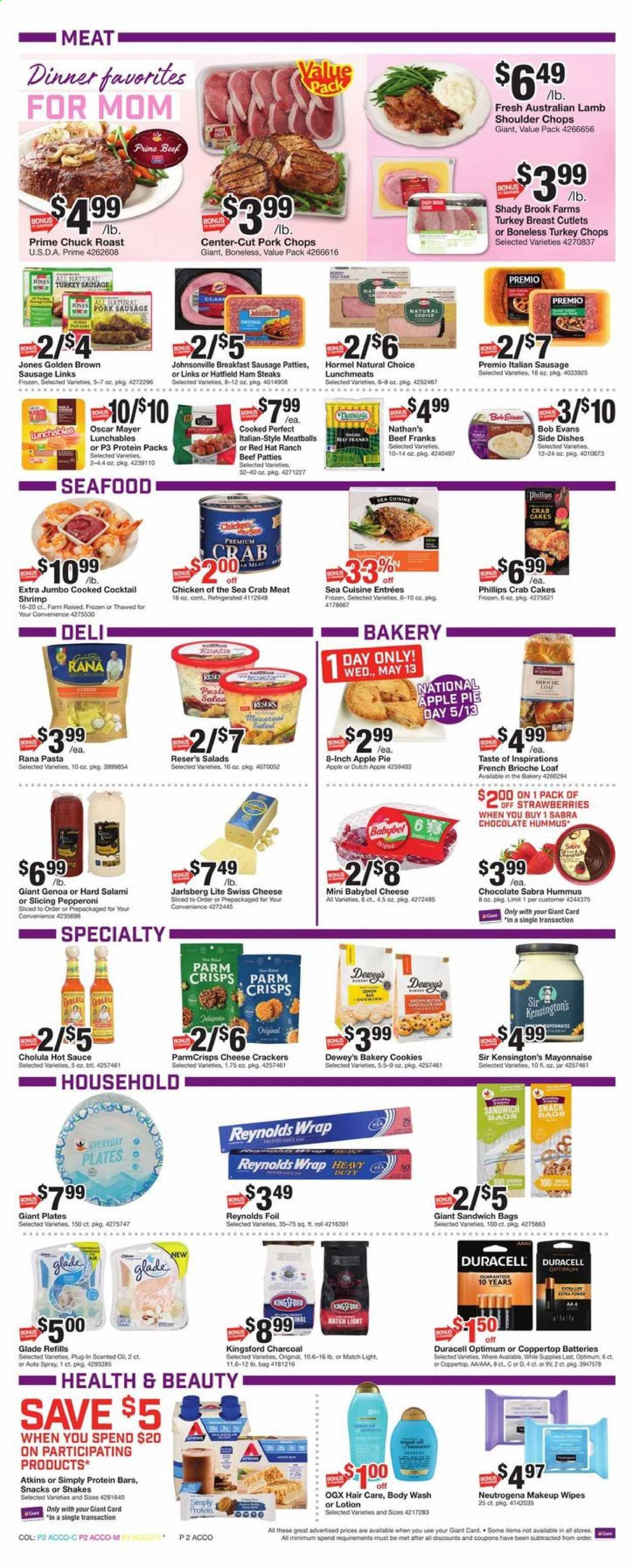 Giant Food Weekly Ad & Flyer May 8 to 14