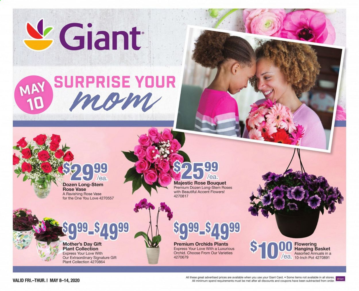 Giant Food Weekly Ad & Flyer May 8 to 14