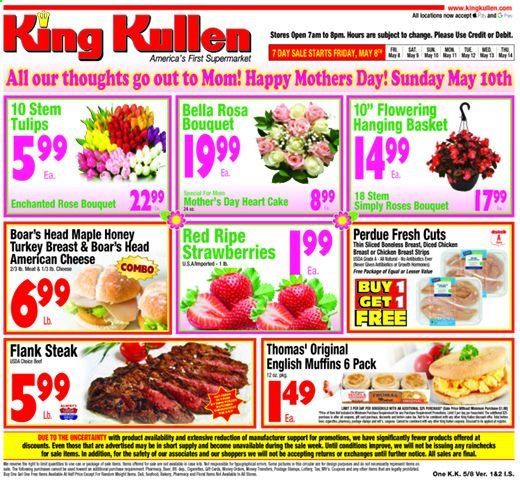 King Kullen Weekly Ad & Flyer May 8 to 14