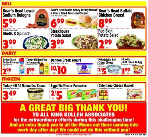 King Kullen Weekly Ad & Flyer May 8 to 14