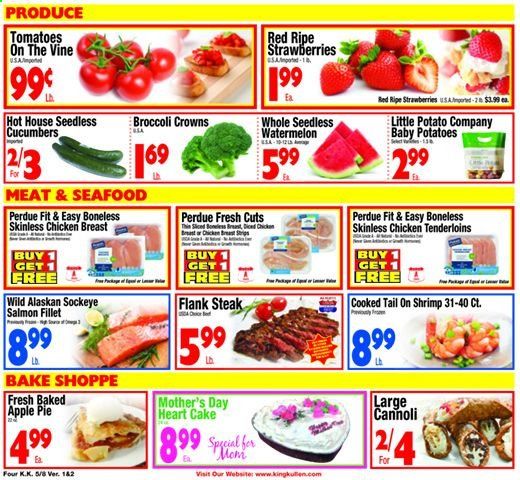 King Kullen Weekly Ad & Flyer May 8 to 14