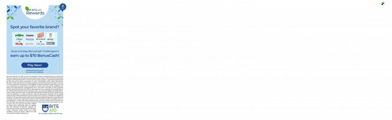 RITE AID Weekly Ad Flyer Specials July 2 to July 8, 2023