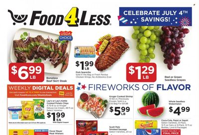 Food 4 Less (IL) Weekly Ad Flyer Specials June 28 to July 4, 2023