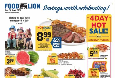 Food Lion (MD) Weekly Ad Flyer Specials June 28 to July 4, 2023
