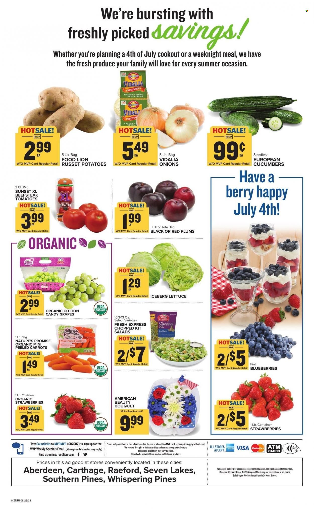 Food Lion (NC) Weekly Ad Flyer Specials June 28 to July 4, 2023