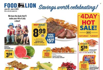 Food Lion (GA) Weekly Ad Flyer Specials June 28 to July 4, 2023