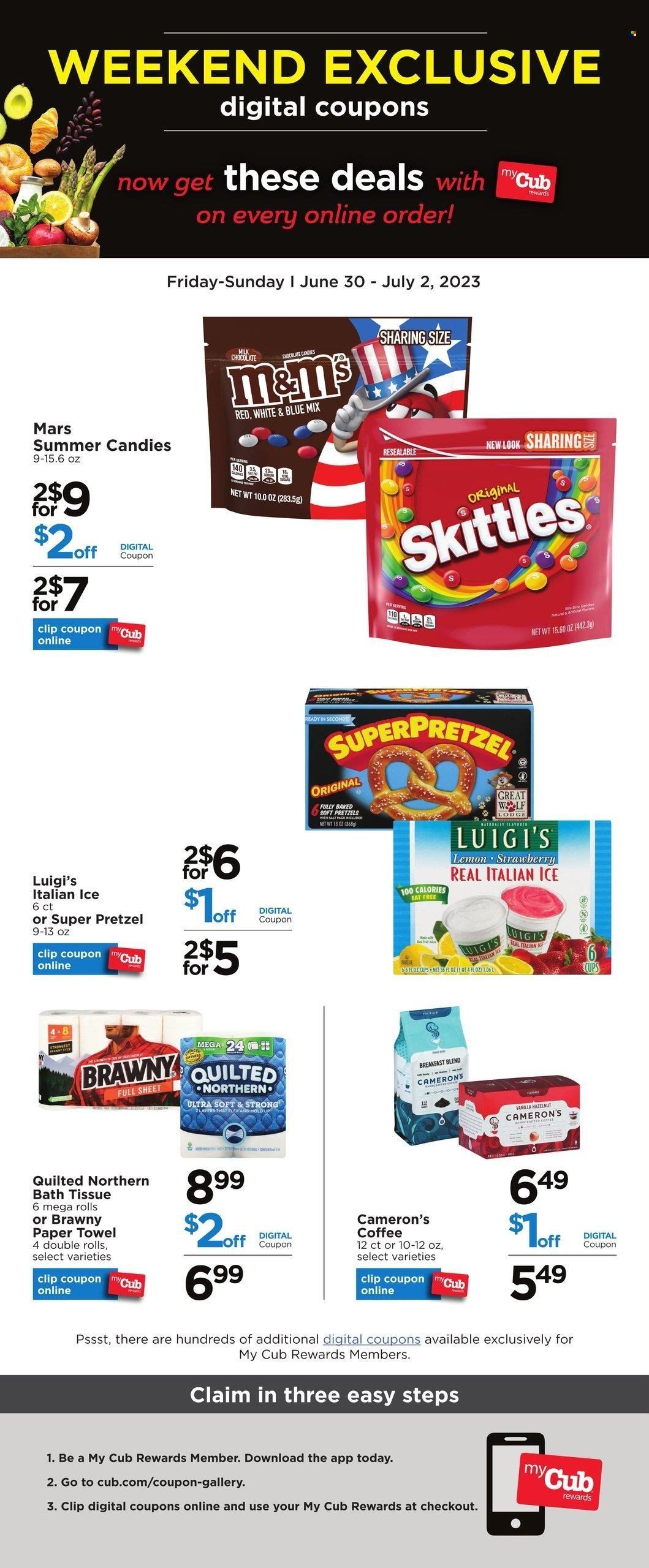 Cub Foods (IL) Weekly Ad Flyer Specials June 30 to July 2, 2023