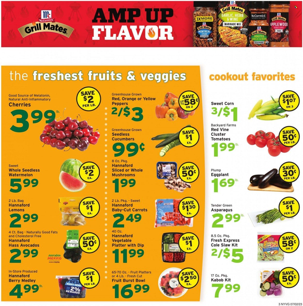 Hannaford (NY) Weekly Ad Flyer Specials July 2 to July 8, 2023