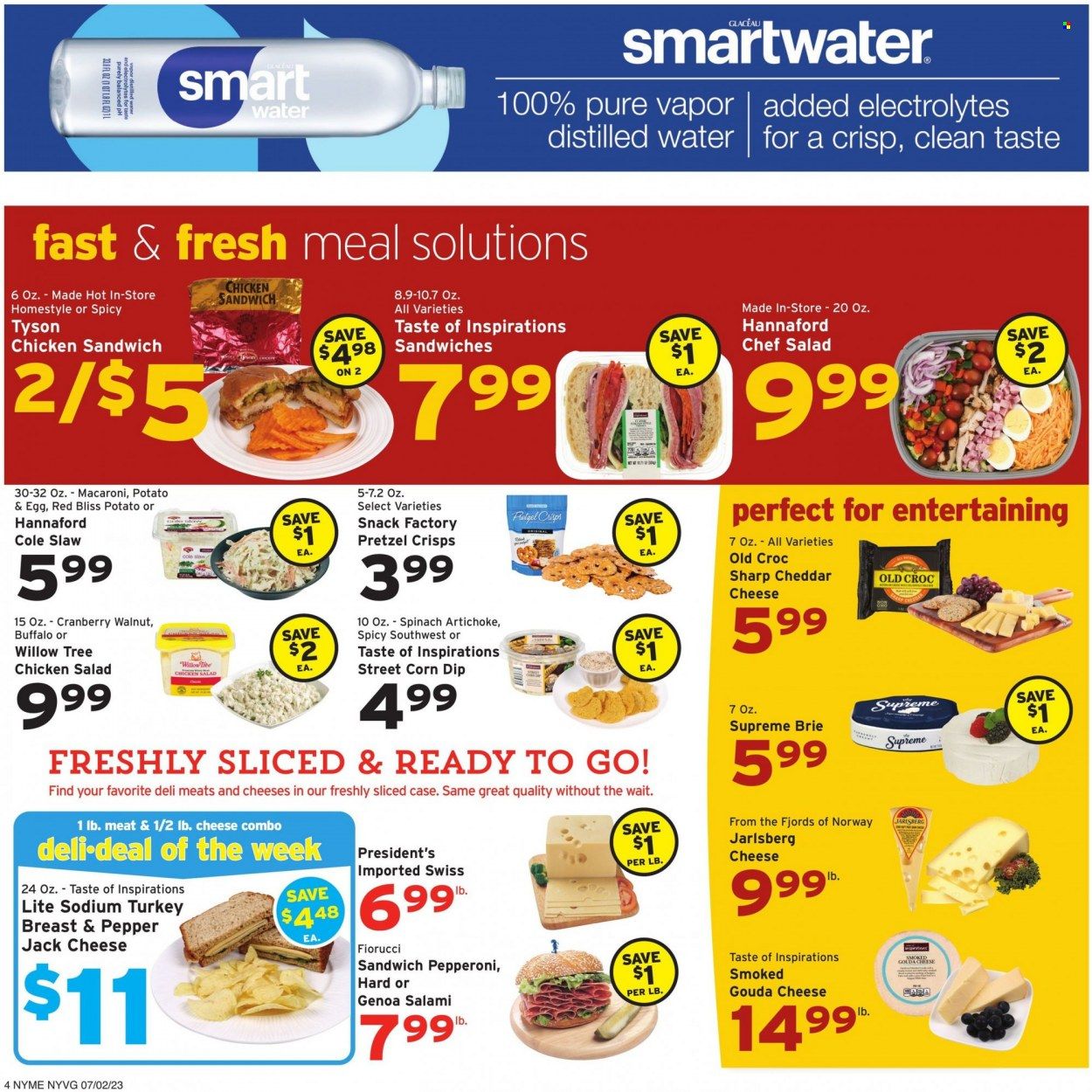 Hannaford (NY) Weekly Ad Flyer Specials July 2 to July 8, 2023