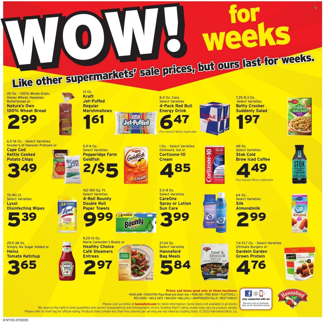 Hannaford (NY) Weekly Ad Flyer Specials July 2 to July 8, 2023