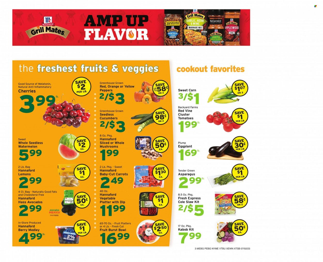 Hannaford (VT) Weekly Ad Flyer Specials July 2 to July 8, 2023