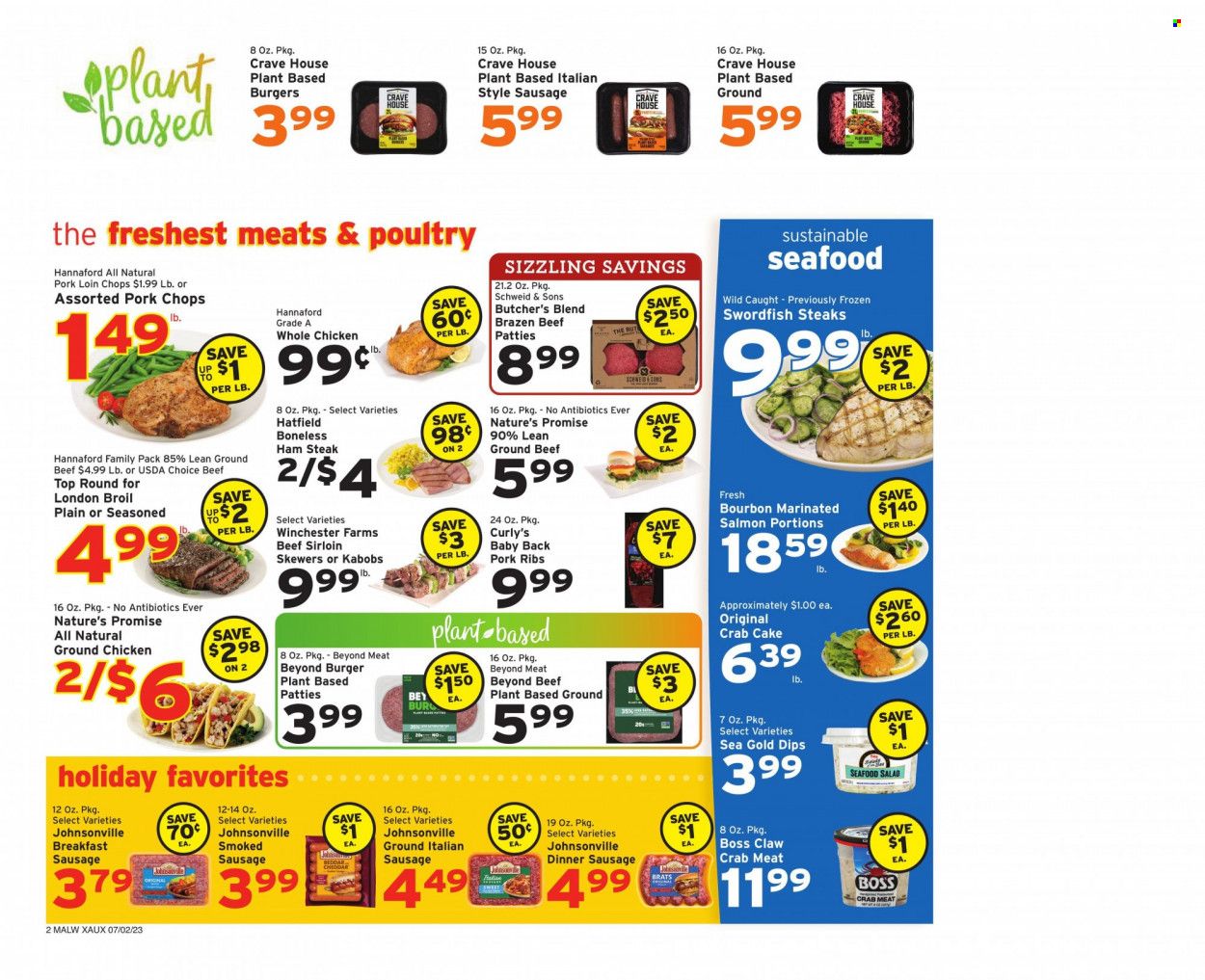 Hannaford (MA) Weekly Ad Flyer Specials July 2 to July 8, 2023