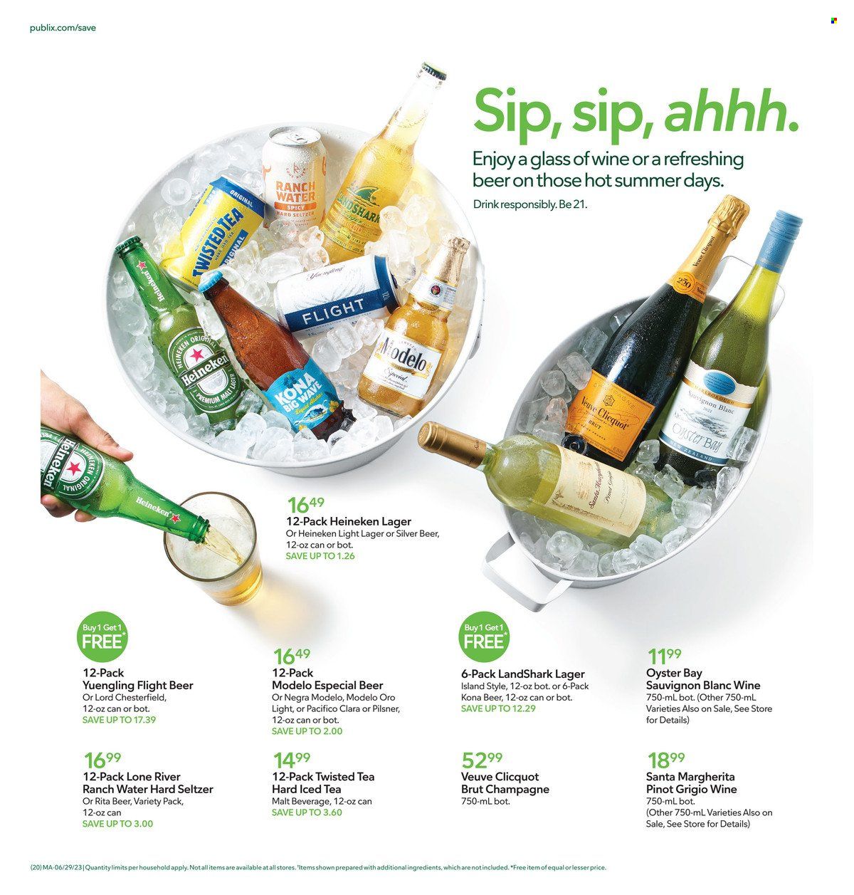 Publix (AL, FL, GA, NC, SC, TN) Weekly Ad Flyer Specials June 29 to July 5, 2023