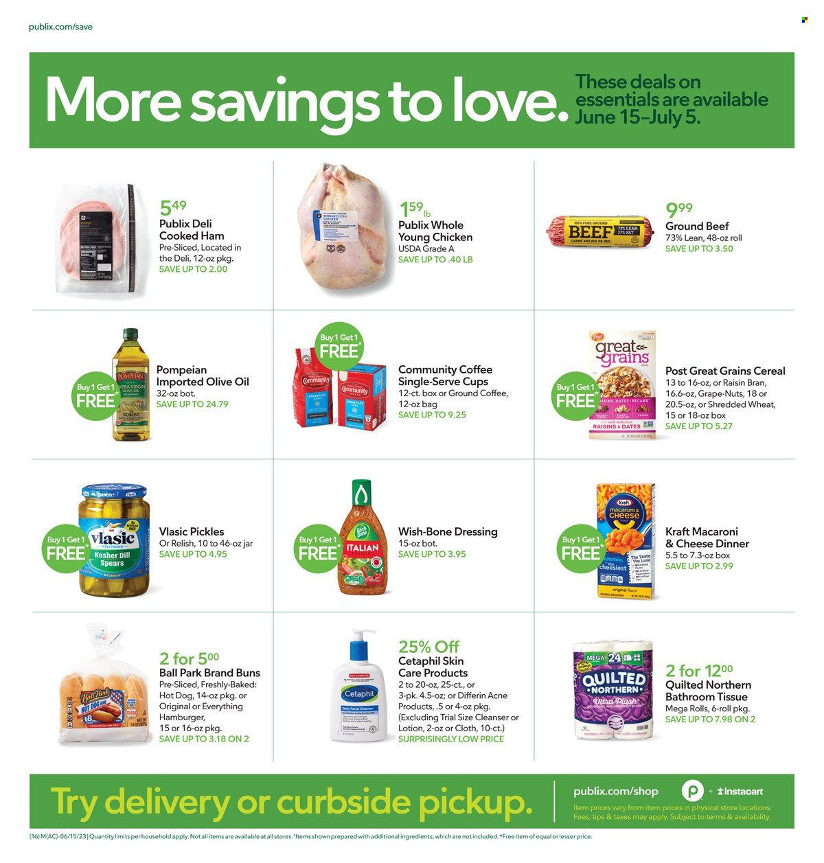 Publix (AL, FL, GA, NC, SC, TN) Weekly Ad Flyer Specials June 29 to July 5, 2023