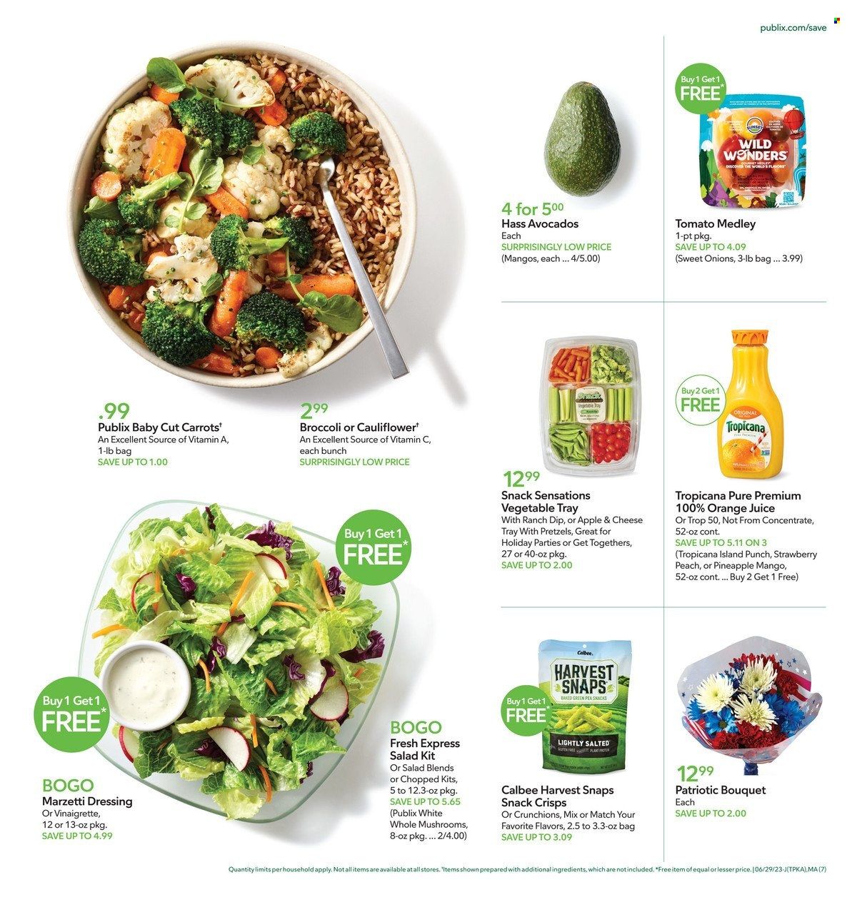 Publix (AL, FL, GA, NC, SC, TN) Weekly Ad Flyer Specials June 29 to July 5, 2023