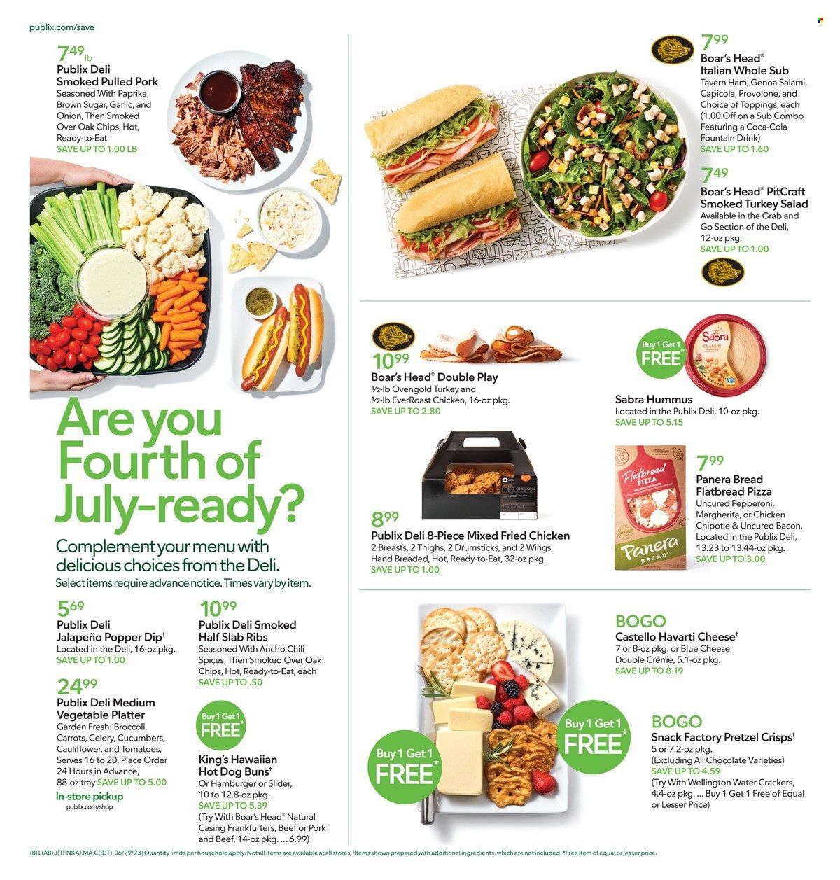 Publix (AL, FL, GA, NC, SC, TN) Weekly Ad Flyer Specials June 29 to July 5, 2023