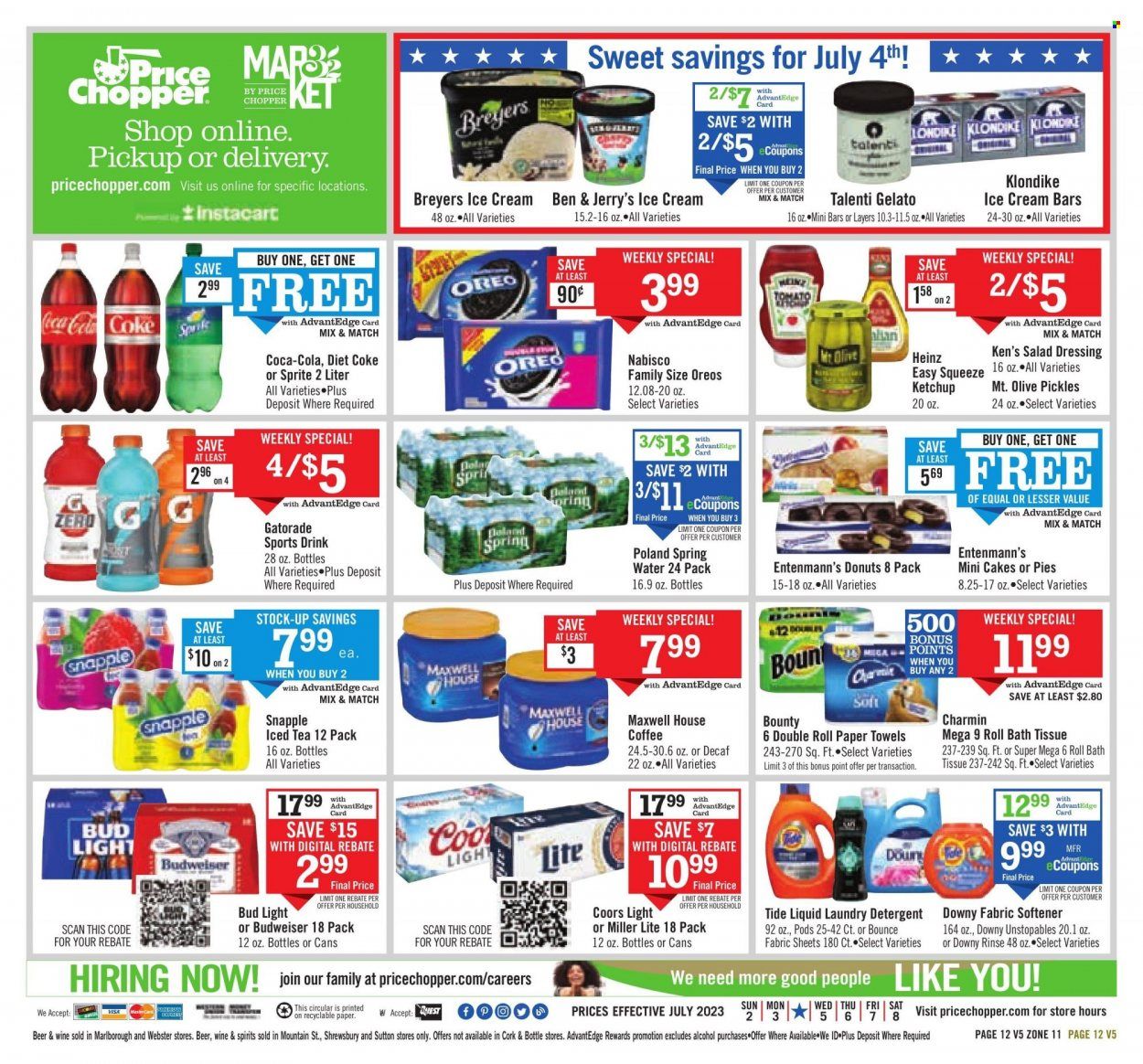 Price Chopper (MA) Weekly Ad Flyer Specials July 2 to July 8, 2023