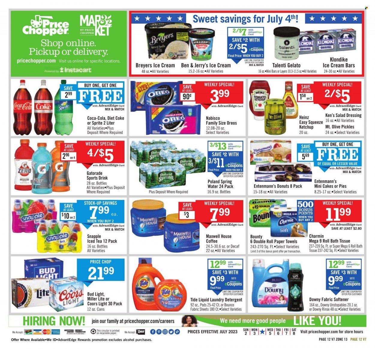 Price Chopper (NH) Weekly Ad Flyer Specials July 2 to July 8, 2023