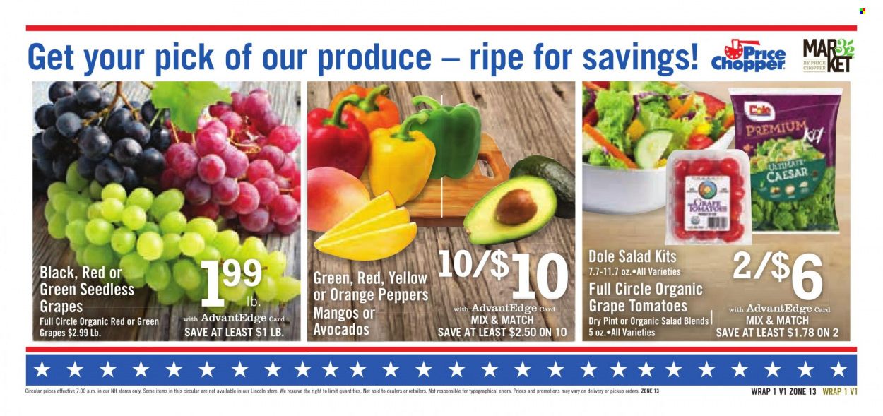 Price Chopper (NH) Weekly Ad Flyer Specials July 2 to July 8, 2023