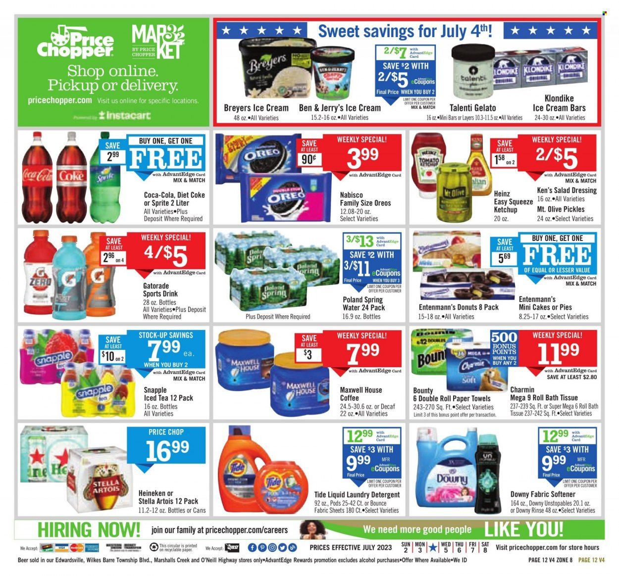 Price Chopper (PA) Weekly Ad Flyer Specials July 2 to July 8, 2023