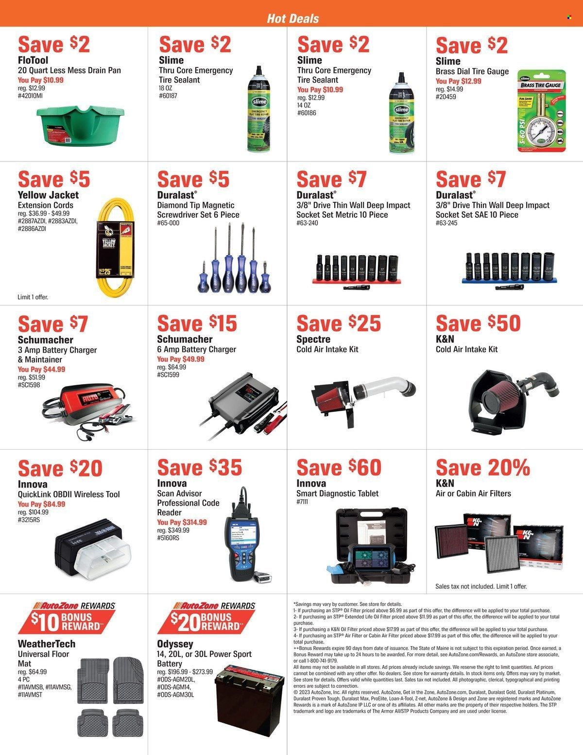 Autozone Weekly Ad Flyer Specials June 27 to July 24, 2023