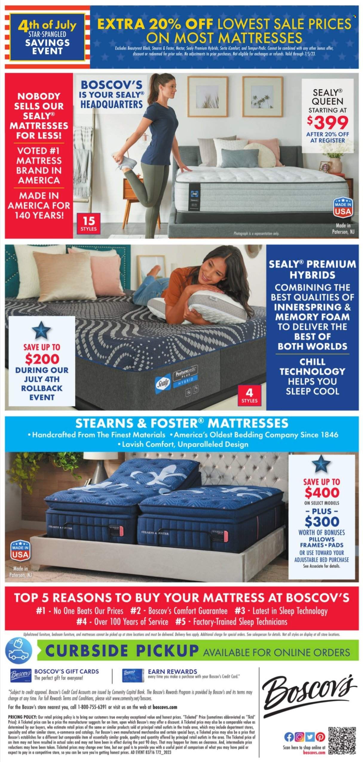 Boscov's (CT, DE, MD, NJ, NY, PA) Weekly Ad Flyer Specials June 29 to July 5, 2023