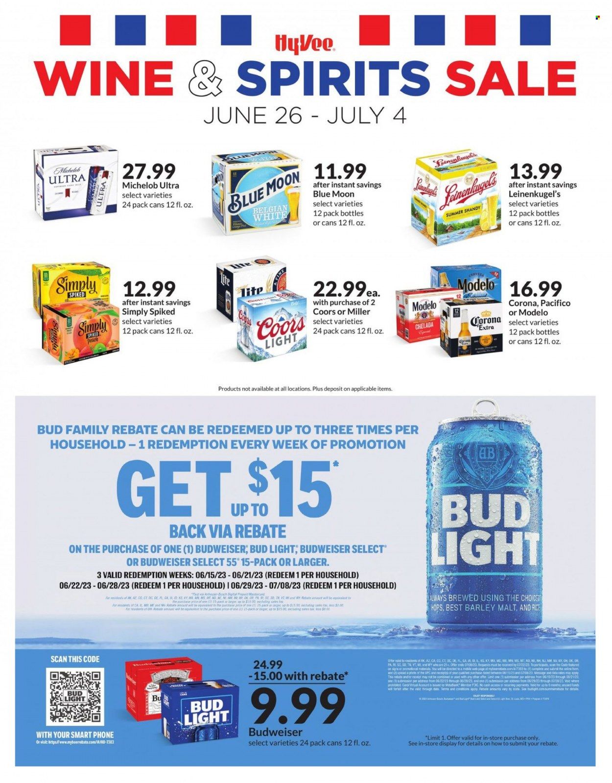 Hy-Vee (IA, IL, MN, MO, SD) Weekly Ad Flyer Specials June 26 to July 4, 2023